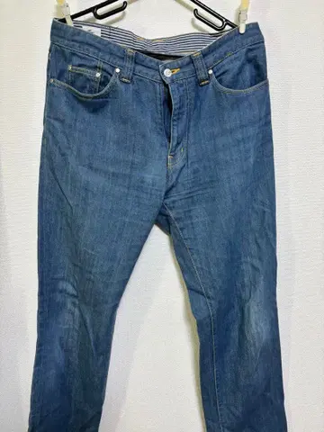 LACOSTE 데님 팬츠 청바지 인디고 스트레이트 사이즈 82