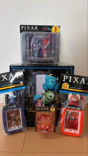 PIXAR 제일복권 [ 라스트 원상, E상, F상, G상 세트 ]