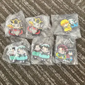 귀멸의 칼날 무한성편 러버 키링 묶음 판매