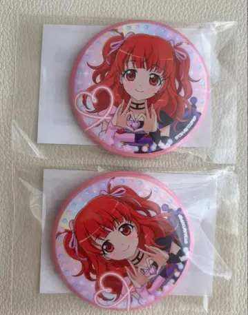 프리티 리듬 오로라 드림 마루쿠지 스에요시 하루네 아이라 캔뱃지