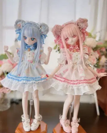 딜러 제작 MDD 1/4 인형 의류 곰돌이 파머 세트