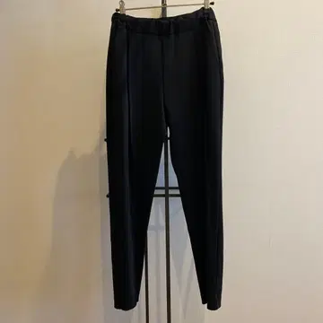 OHGA 구 마쉬멜로우 팬츠 보통 기장 블랙 S 사이즈