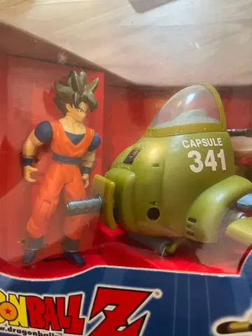 드래곤볼 Z 손오공과 캡슐 341 Sky Bike #341