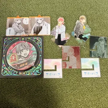 푸른상자 아크릴 스탠드 세트 시카노 치나츠 초노 히나