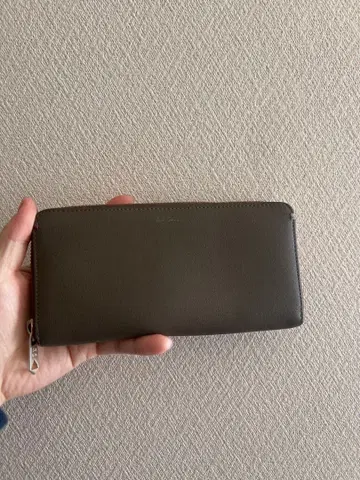 폴스미스 Paul Smith 장지갑 라운드 지퍼 블랙 천연 가죽