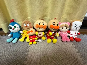 호빵맨 봉제 인형 세트