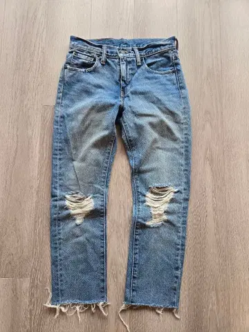 [Levi's] 505 C 데미지 데님 W25 L32