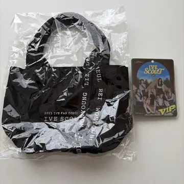 IVE SCOUT VIP 특전 세트 미니 토트 백 VIP