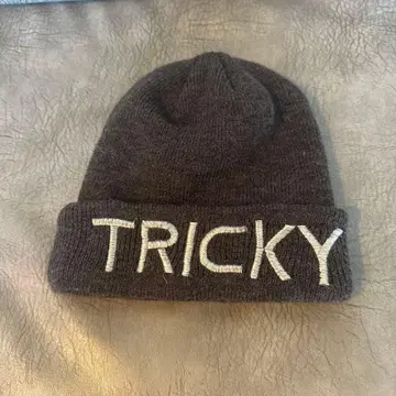 CA4LA TRICKY 니트 모자 다크 그레이