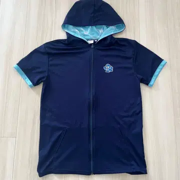 캡콤 CAPCOM 록맨 반팔 후드티 L