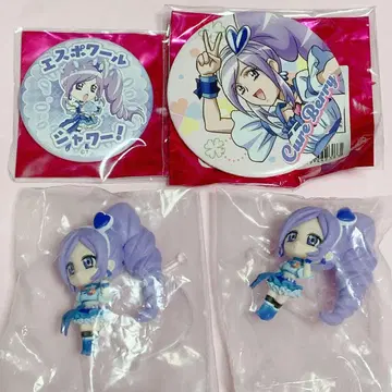 프레쉬 프리큐어 큐어 베리 소노 미키 캔뱃지 피규어 4점