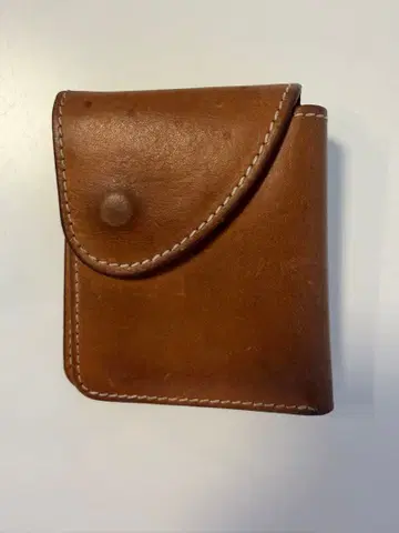 Hender Scheme 핸더 스킴 wallet 접이식 지갑 브라운