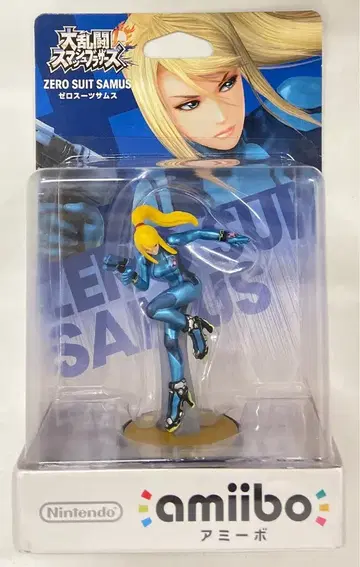 닌텐도 amiibo 슈퍼 스매시브라더스 제로 슈트 사무스