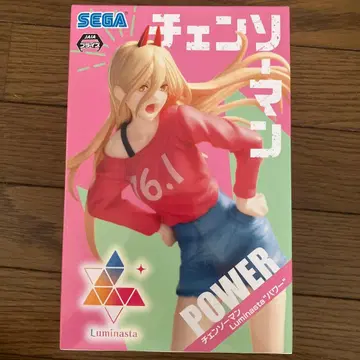 미개봉 초판 체인소 맨 Luminasta 파워 피규어