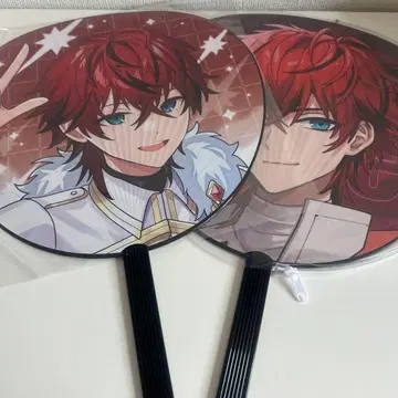 Meteorites 로제 군 부채 2점