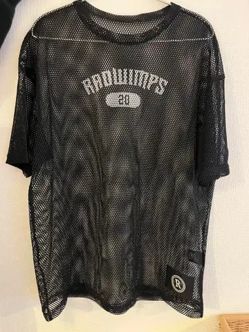 RADWIMPS 메쉬 T셔츠 블랙