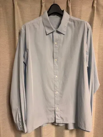 야마토미치 Bamboo Shirts XL 라이트 블루 대나무 셔츠