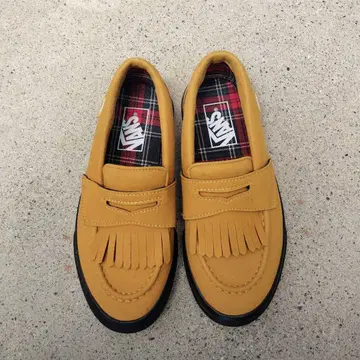 Vans 퍼지 로퍼 머스타드