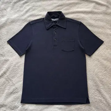 THE SUIT COMPANY COMMUTECH 네이비 피케 셔츠 S