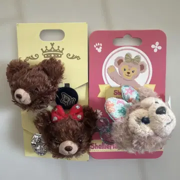미사용 새상품 유니베어시티 셰리메이 봉제 인형 머리끈 헤어 액세서리