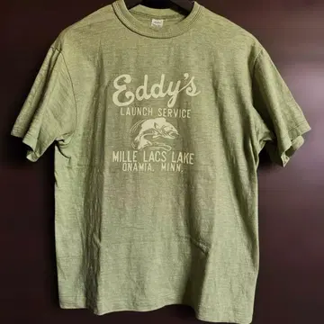 빔즈 플러스 별주 웨어하우스 lot4601 티셔츠 페일 그린 M