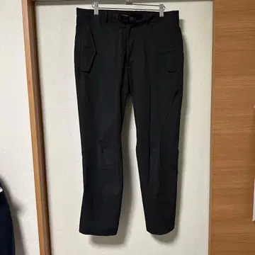 DESCENTE ddd 입체 재단 블랙 팬츠 벨트 포함