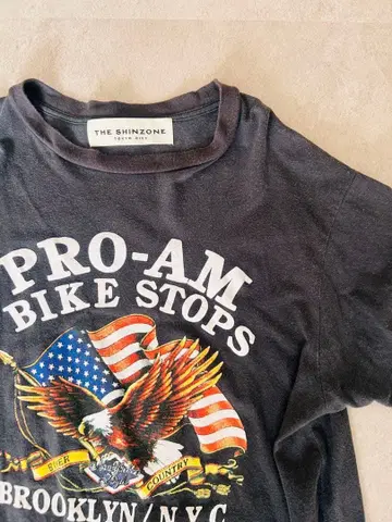 SHINZONE PRO-AM BIKE STOPS 티셔츠 신존
