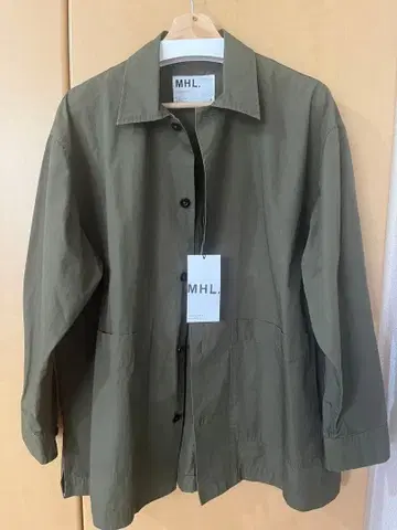 마가렛호웰 밀리터리 셔츠 새상품 넉넉한 S