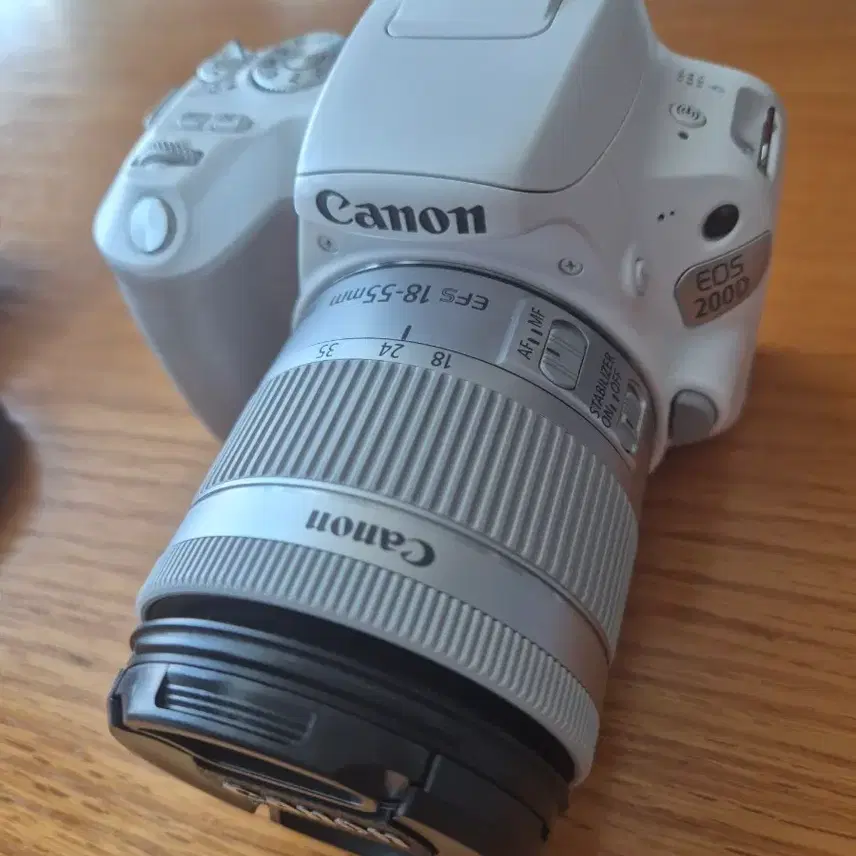 캐논 EOS 200D 화이트 18-55mm, 40mm 더블렌즈
