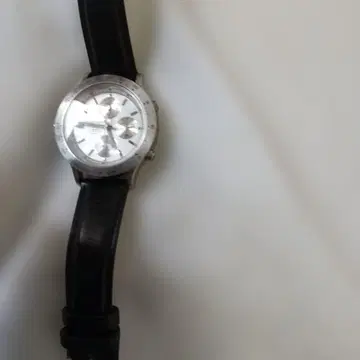 Honda 크로노그래프 손목시계 실버