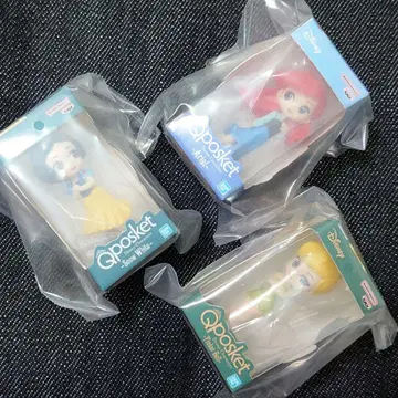 Qposket 디즈니 프린세스 3체 세트