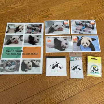 우에노 동물원 아키아키 츠보미츠보미 세트