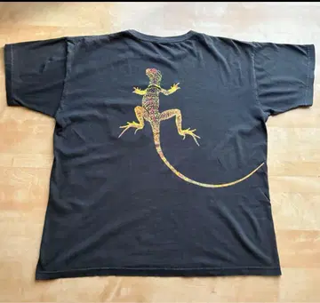 90s 말보로 리자드 T셔츠 스네이크 코요테 페이드