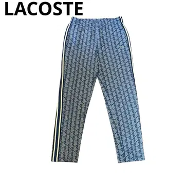 라코스테 LACOSTE 모노그램 저지 팬츠