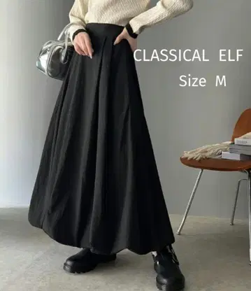 [ 컨디션 최상 ] Classical Elf 시보 조젯 벌룬 스커트 M