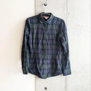 Brooks Brothers 체크 플란넬 셔츠 그린