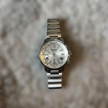 CITIZEN XC 쿼츠 손목시계 실버 정크