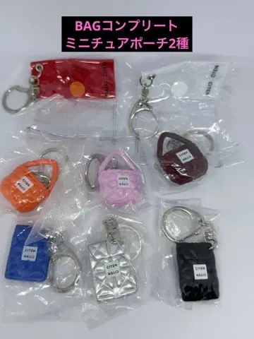 [가챠 8개] CITEN 미니어처 컬렉션 미니어처 파우치 White