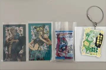 죠죠 월드 죠린 마그넷 키링 클리어 카드