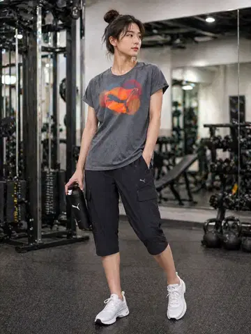 PUMA T셔츠 팬츠 상하의 세트