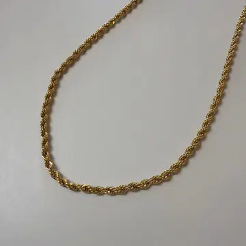 목걸이 모네 MONET 골드 심플 로프 체인