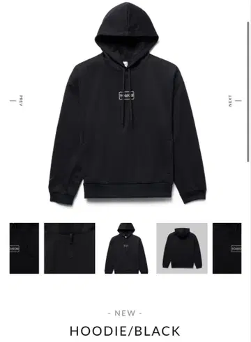 YOASOBI x asics 콜라보 hoodie/BLACK