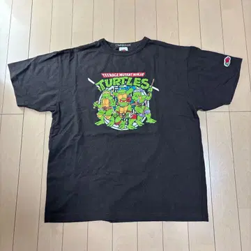 TMNT 틴에이지 뮤턴트 닌자 터틀즈 티셔츠 M 사이즈