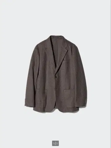 UNIQLO 브러쉬드 저지 자켓 다크 브라운 M 인기 컬러