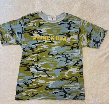 AVIREX USA 카모플라쥬 T셔츠