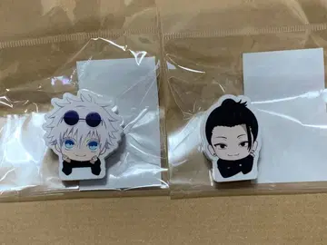 주술회전 다이버시티 아크릴 클립 고죠 사토루 게토 스구루 회옥 옥절