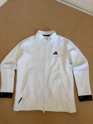 adidas 남성용 자켓 화이트 스트라이프