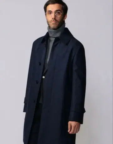 고급 TOMORROWLAND x 제냐 스텐카라 코트 울 캐시미어 48