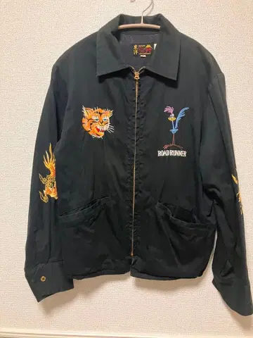 테일러 토요 베트남 자켓 스카잔 로드 러너 자수