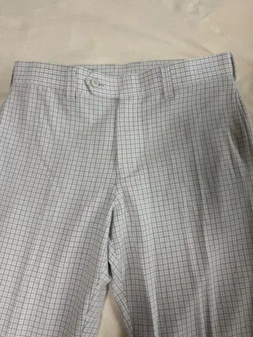 [ 새상품급 ] FJ 체크 무늬 골프 팬츠 L 사이즈